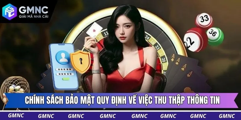 Chính sách bảo mật quy định về việc thu thập thông tin